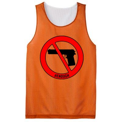 #Enough Wear Orange Day Anti Gun End Gun Violence Control Mesh Reversible Basketball Jersey Tank