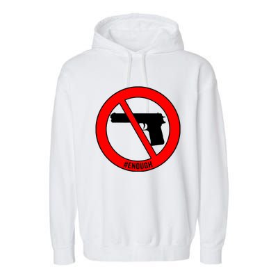 #Enough Wear Orange Day Anti Gun End Gun Violence Control Garment-Dyed Fleece Hoodie