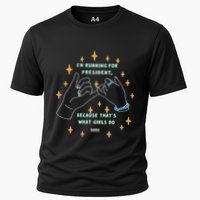 Elizabeth Warren Pinky Promise Cooling Performance Crew T-Shirt