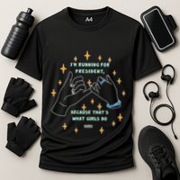 Elizabeth Warren Pinky Promise Cooling Performance Crew T-Shirt
