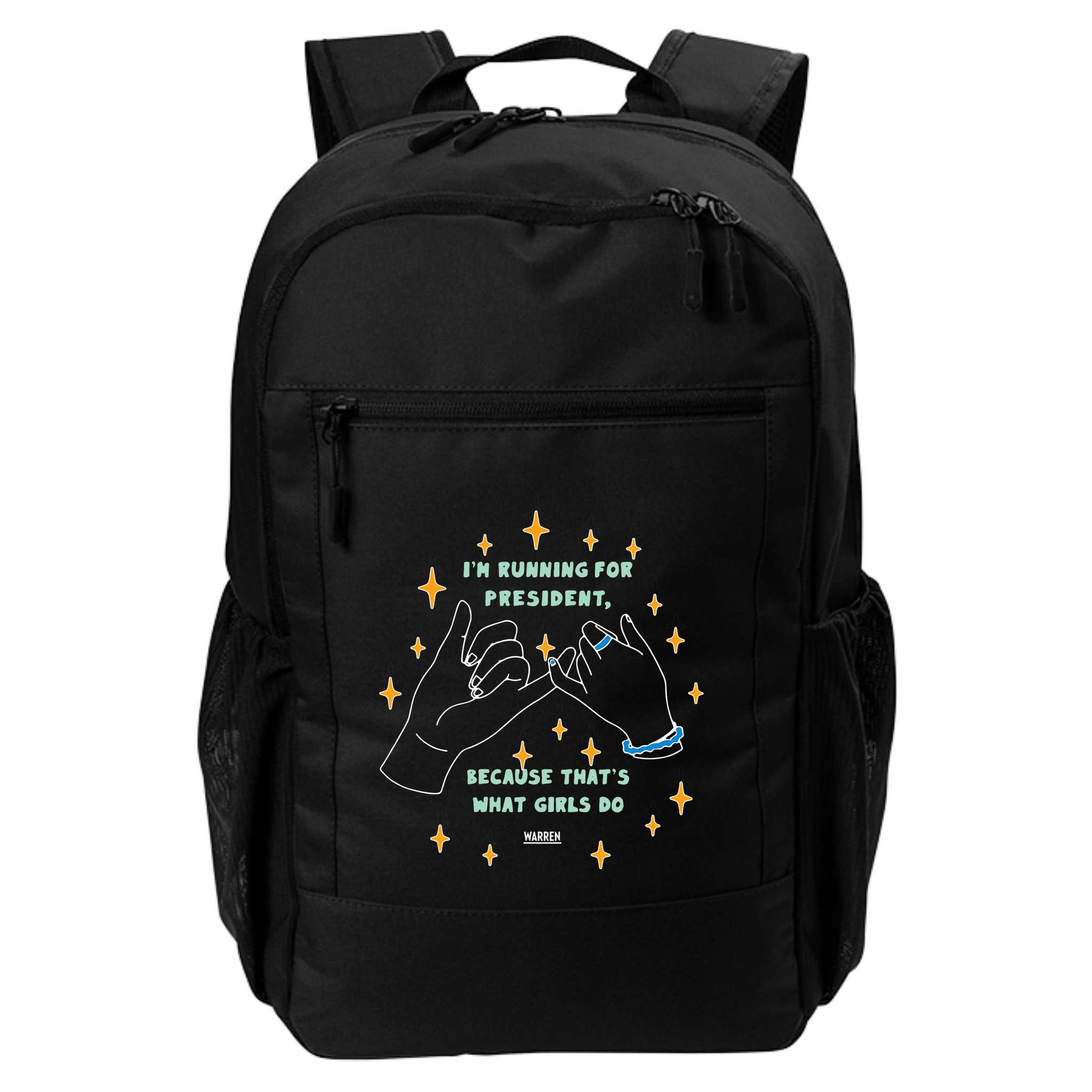 Elizabeth Warren Pinky Promise Backpack