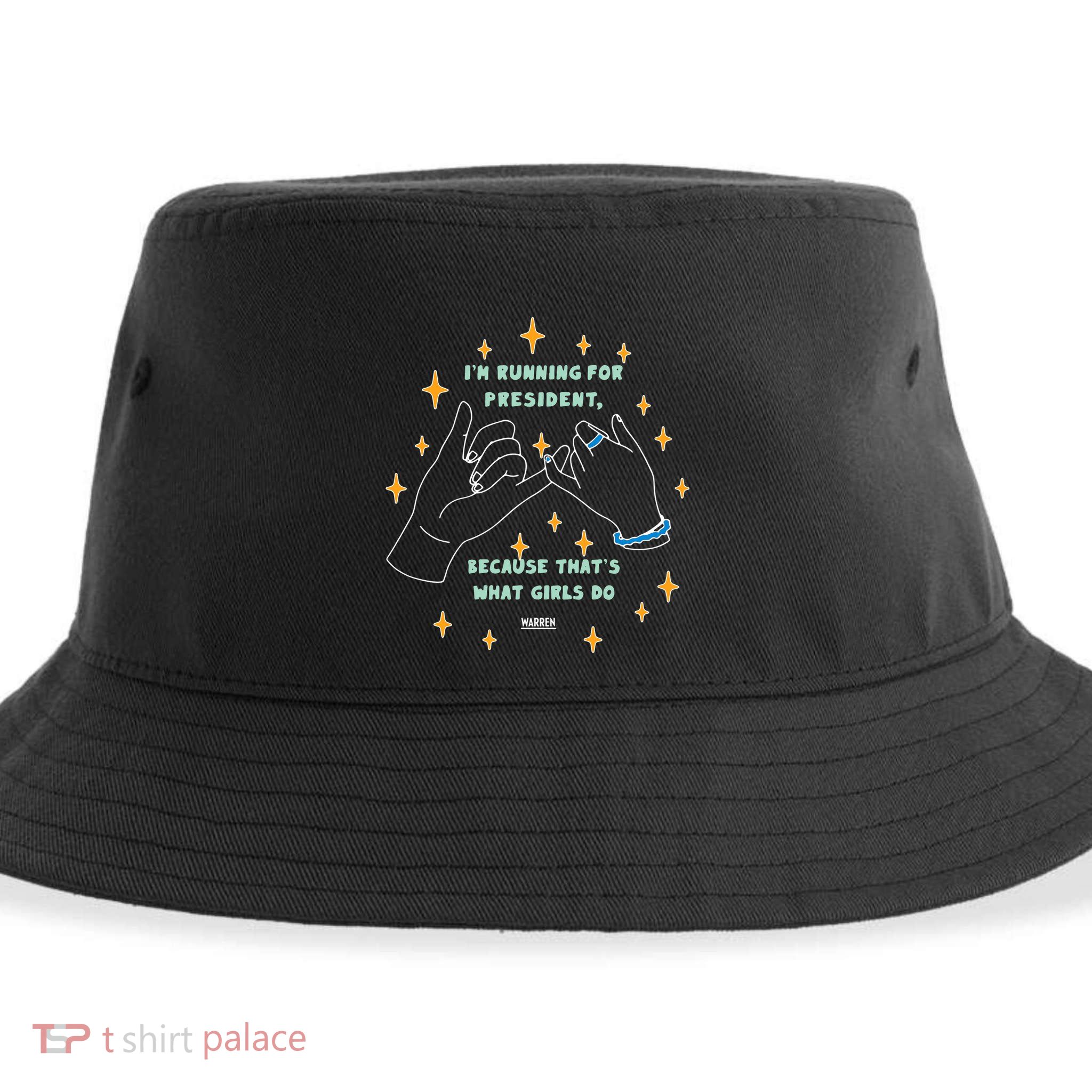 Elizabeth Warren Pinky Promise Sustainable Bucket Hat