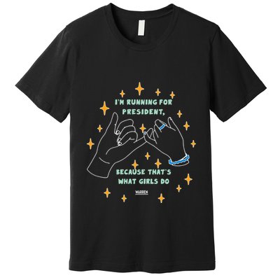 Elizabeth Warren Pinky Promise Premium T-Shirt