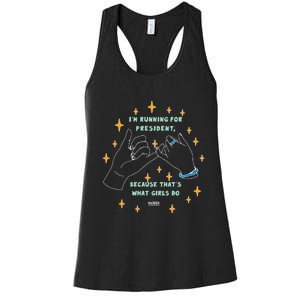 Elizabeth Warren Pinky Promise Women's Racerback Tank