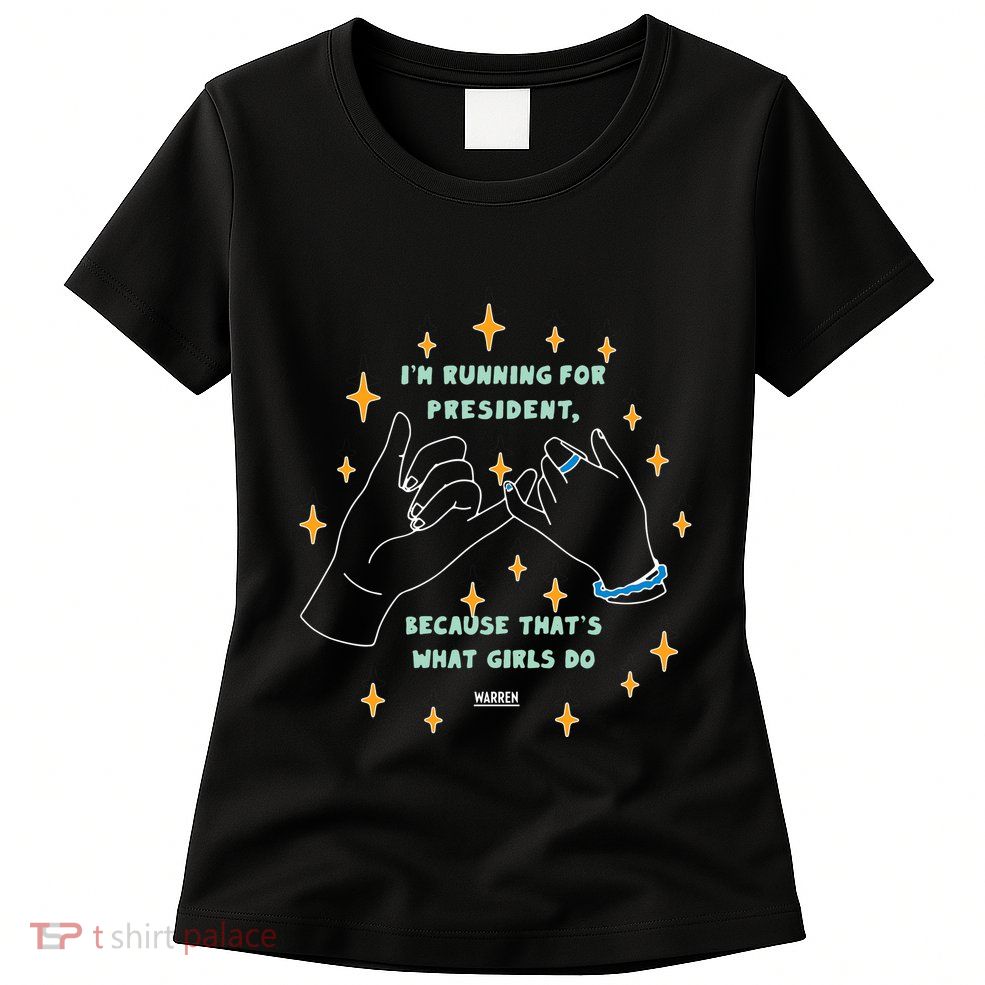 Elizabeth Warren Pinky Promise Womens T-Shirt