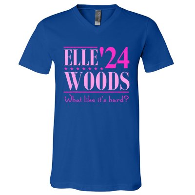 Elle Woods President Election Elle Woods President Campaign V-Neck T-Shirt