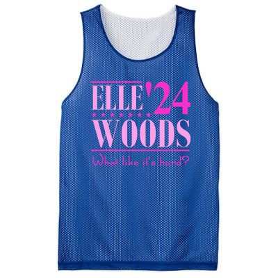 Elle Woods President Election Elle Woods President Campaign Mesh Reversible Basketball Jersey Tank