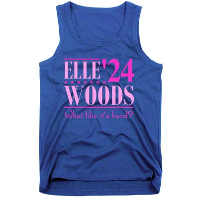 Elle Woods President Election Elle Woods President Campaign Tank Top