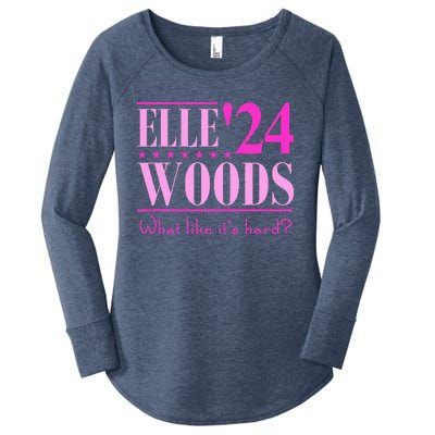 Elle Woods President Election Elle Woods President Campaign Women's Perfect Tri Tunic Long Sleeve Shirt