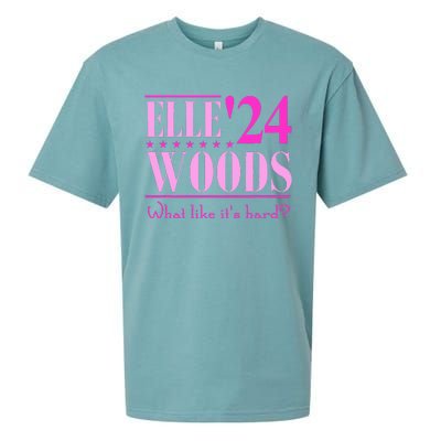 Elle Woods President Election Elle Woods President Campaign Sueded Cloud Jersey T-Shirt