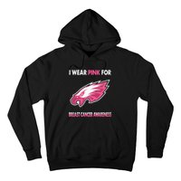 EaglesI Wear Pink For Breast Cancer Awareness Hoodie