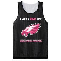 EaglesI Wear Pink For Breast Cancer Awareness Mesh Reversible Basketball Jersey Tank