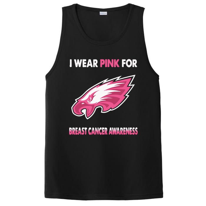 EaglesI Wear Pink For Breast Cancer Awareness PosiCharge Competitor Tank