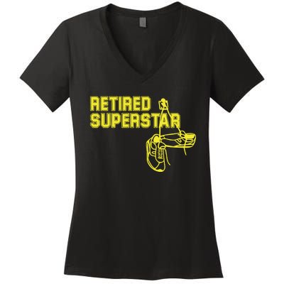 Eric Winter Retired Superstar Women's V-Neck T-Shirt