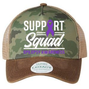 Epilepsy Warrior Support Squad Support Epilepsy Awareness Legacy Tie Dye Trucker Hat