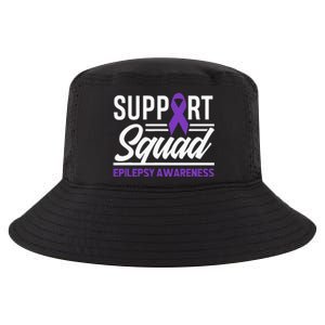 Epilepsy Warrior Support Squad Support Epilepsy Awareness Cool Comfort Performance Bucket Hat