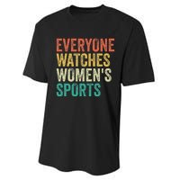 Everyone Watches Sports Performance Sprint T-Shirt