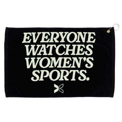 Everyone Watches Sports Grommeted Golf Towel