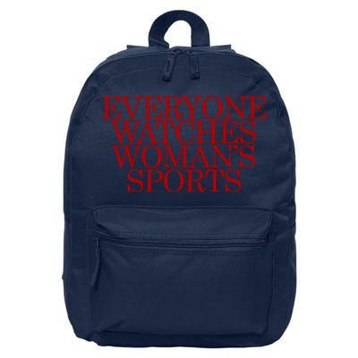 Everyone Watches Sport 16 in Basic Backpack