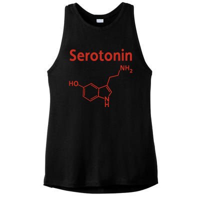 Endra Wearing Serotonin Comfy Ladies PosiCharge Tri-Blend Wicking Tank