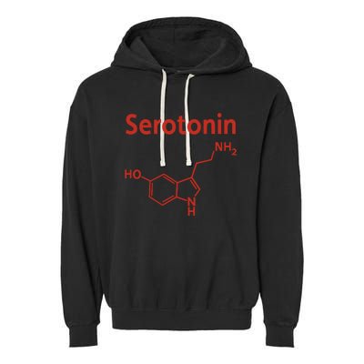 Endra Wearing Serotonin Comfy Garment-Dyed Fleece Hoodie