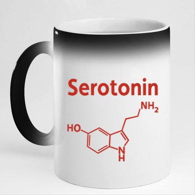 Endra Wearing Serotonin Comfy 11oz Black Color Changing Mug