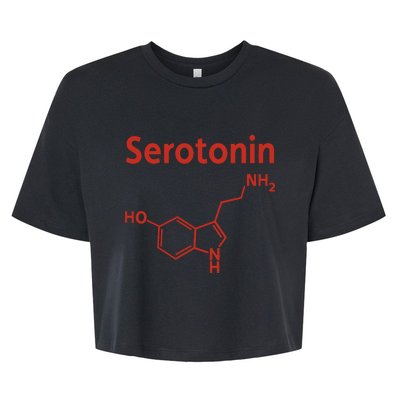 Endra Wearing Serotonin Comfy Bella+Canvas Jersey Crop Tee