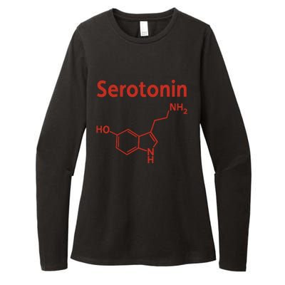 Endra Wearing Serotonin Comfy Womens CVC Long Sleeve Shirt