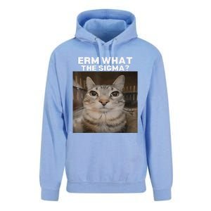 Erm What Sigma Meme Cat Meme Internet Memes Funny Meme Genz Unisex Surf Hoodie