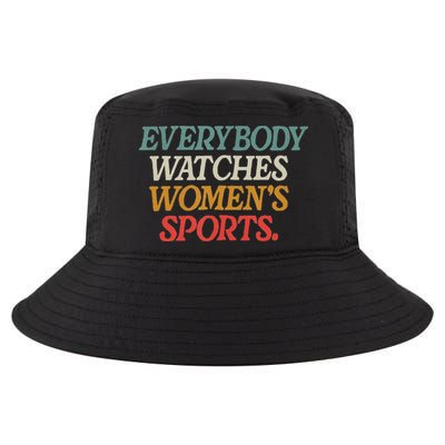 Everybody Watches Sports Female Athlete Feminist Cool Comfort Performance Bucket Hat