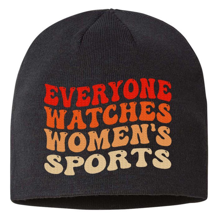 Everyone Watches Sports Female Athletes Sustainable Beanie