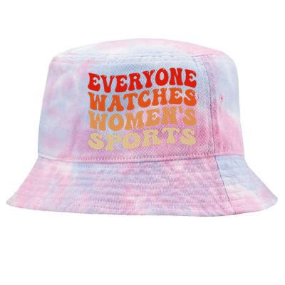 Everyone Watches Sports Female Athletes Tie-Dyed Bucket Hat