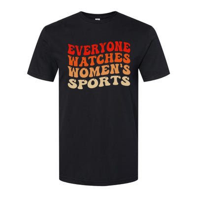 Everyone Watches Sports Female Athletes Softstyle® CVC T-Shirt