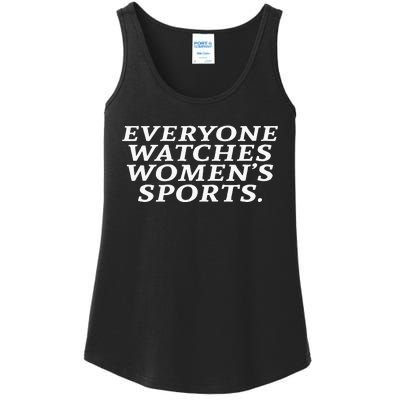 Everyone Watches Sports Ladies Essential Tank