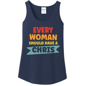 Every Woman Should Have A Chris Ladies Essential Tank