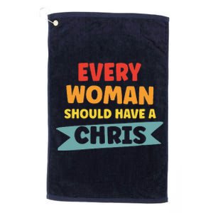 Every Woman Should Have A Chris Platinum Collection Golf Towel