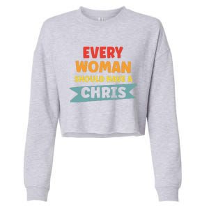 Every Woman Should Have A Chris Cropped Pullover Crew