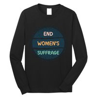 End Womens Sufferage Long Sleeve Shirt