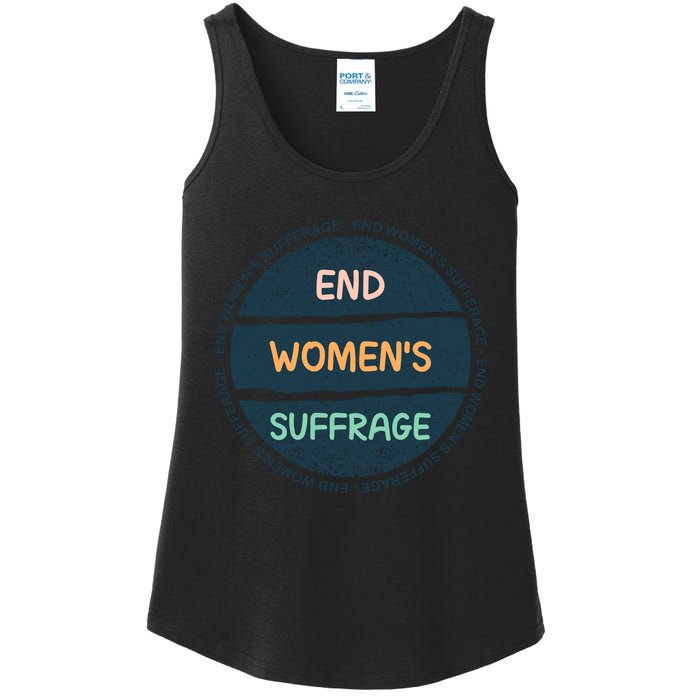 End Womens Sufferage Ladies Essential Tank