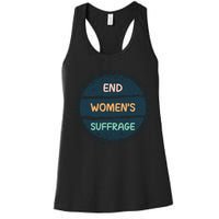 End Womens Sufferage Women's Racerback Tank