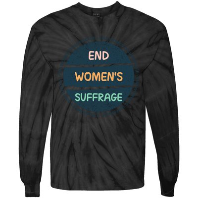 End Womens Sufferage Tie-Dye Long Sleeve Shirt