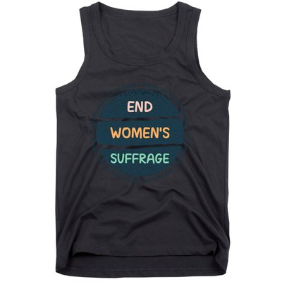 End Womens Sufferage Tank Top