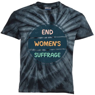 End Womens Sufferage Kids Tie-Dye T-Shirt