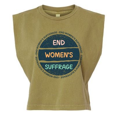 End Womens Sufferage Garment-Dyed Women's Muscle Tee