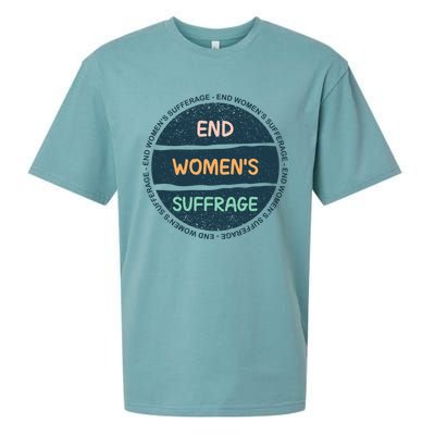 End Womens Sufferage Sueded Cloud Jersey T-Shirt