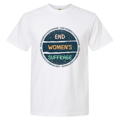 End Womens Sufferage Garment-Dyed Heavyweight T-Shirt