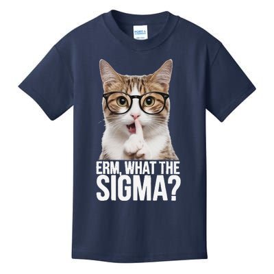 Erm What The Sigma Funny Meme Forand Kids T-Shirt