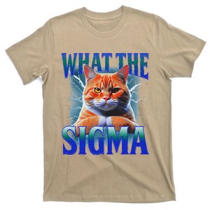 Erm What The Sigma Funny Cat Meme Weirdfor Gen Alpha T-Shirt