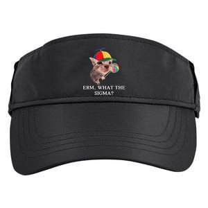 Erm What The Sigma Cat Candy Adult Drive Performance Visor