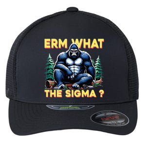 Erm What The Sigma Flexfit Unipanel Trucker Cap